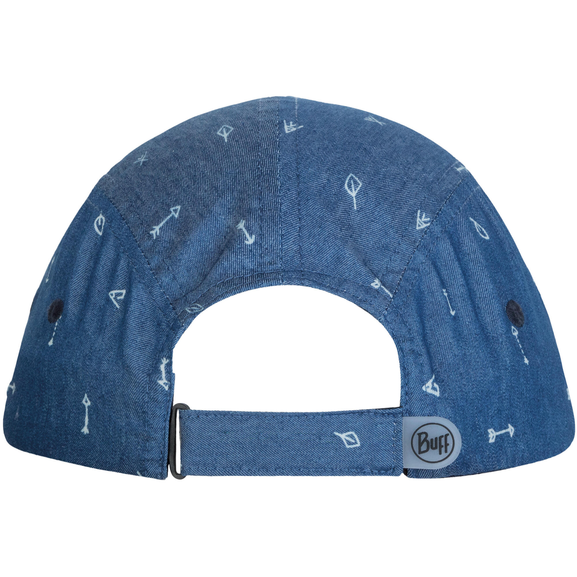 Dziecięca czapka z daszkiem BUFF 5 PANELS CAP ARROWS DENIM-DENIM JR 2/4