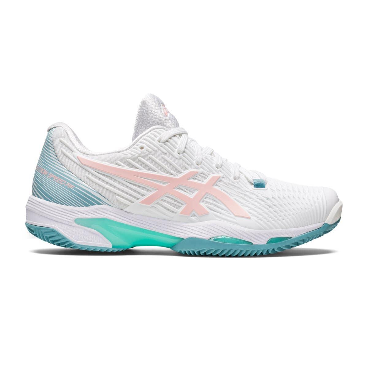 ASICS Women's White And Pink Asics Solution Speed Ff 2 1042a134 103 Shoes