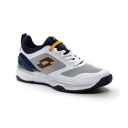 Chaussures De Padel Lotto Mirage 200 Cly 213626 8sq Blanc Et Bleu Marine