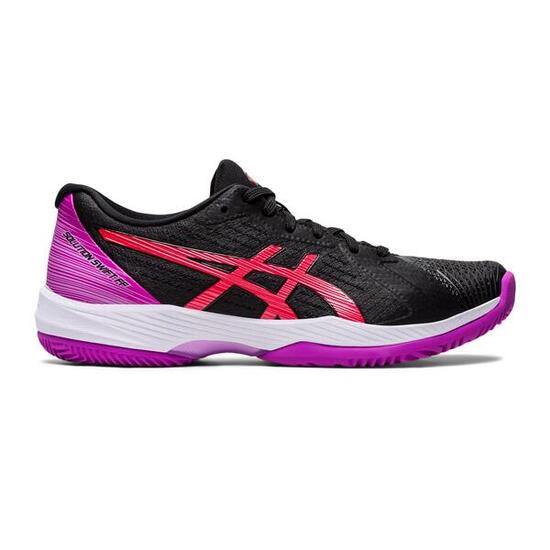 Asics Solution Swift Ff Padel Noir Rose Femme 1042a204