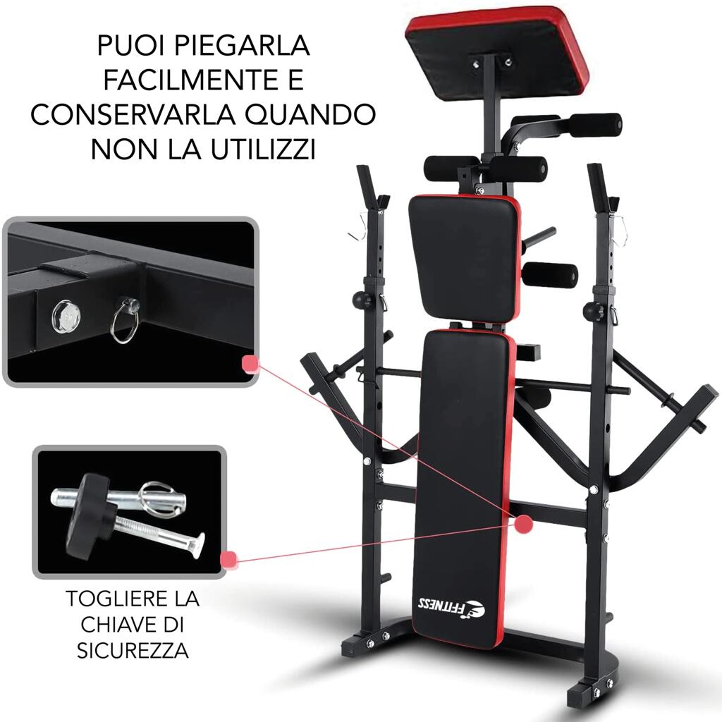 Banc de Musculation Réglable et Pliable FF 7/7