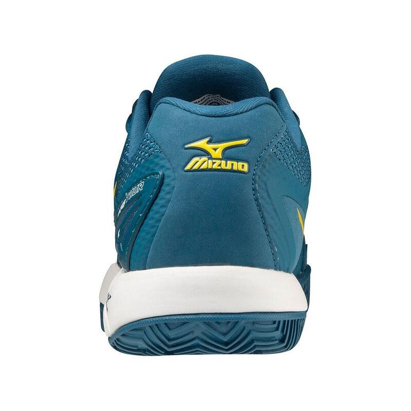 Chaussures Mizuno Wave Intense Tour 5 Clay Court 61gc1900 30 Bleu Et Blanc