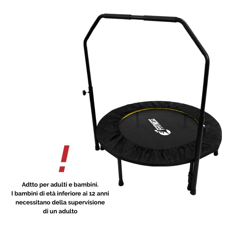Trampolino Elastico Pieghevole e Regolabile in Altezza FF 4/7