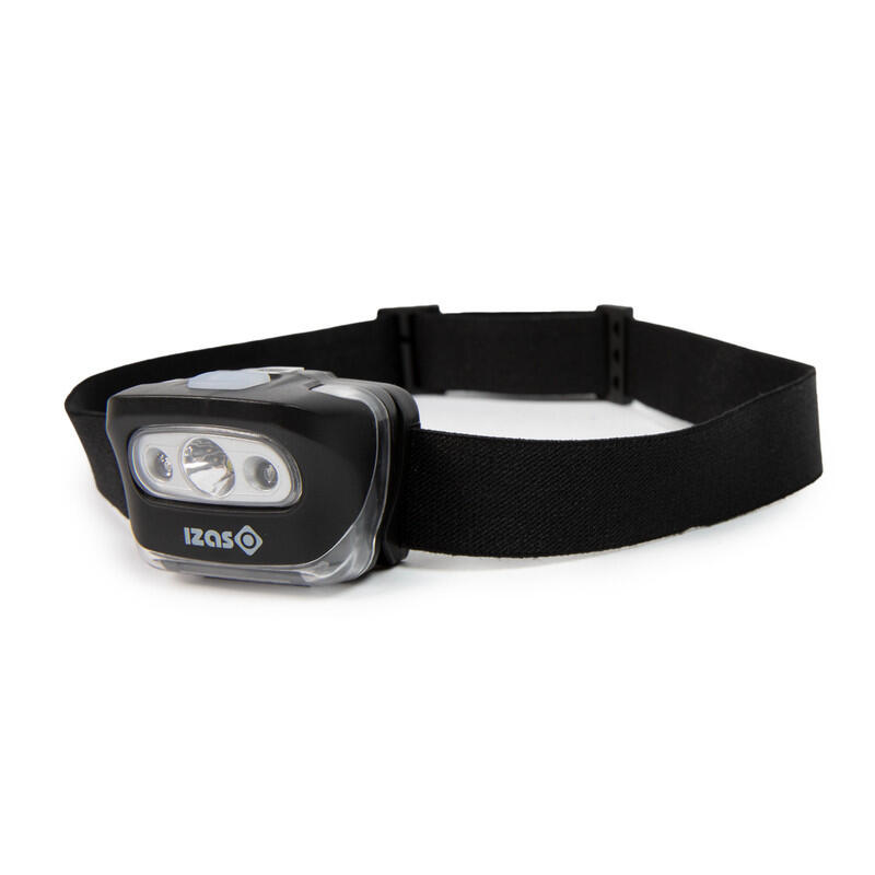 Lanterna de cabeça desportiva 200 lumens, Izas USAD