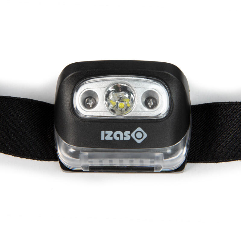 Lanterna de cabeça desportiva 200 lumens, Izas USAD