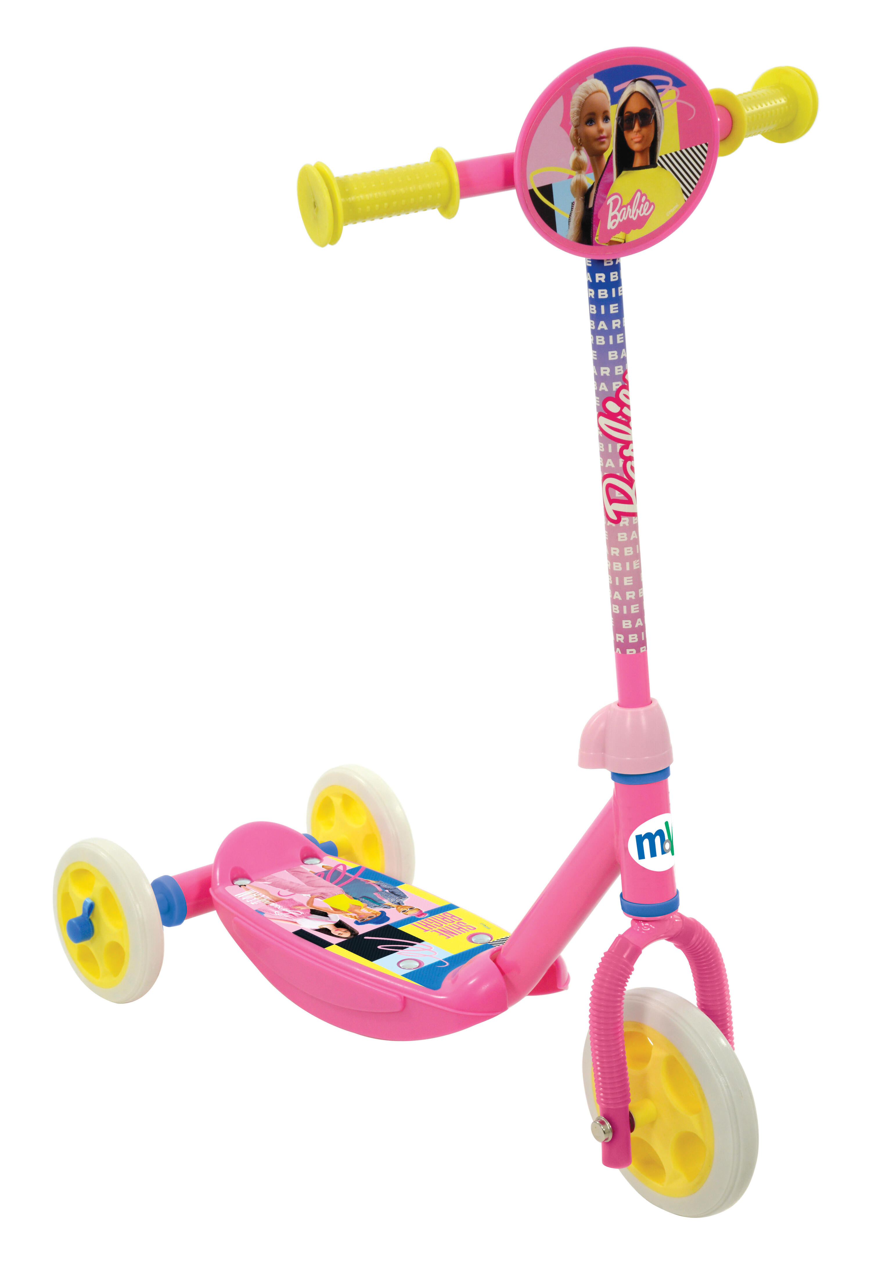 SCOOTER INFANTIL BARBIE 3 RODAS 2/5