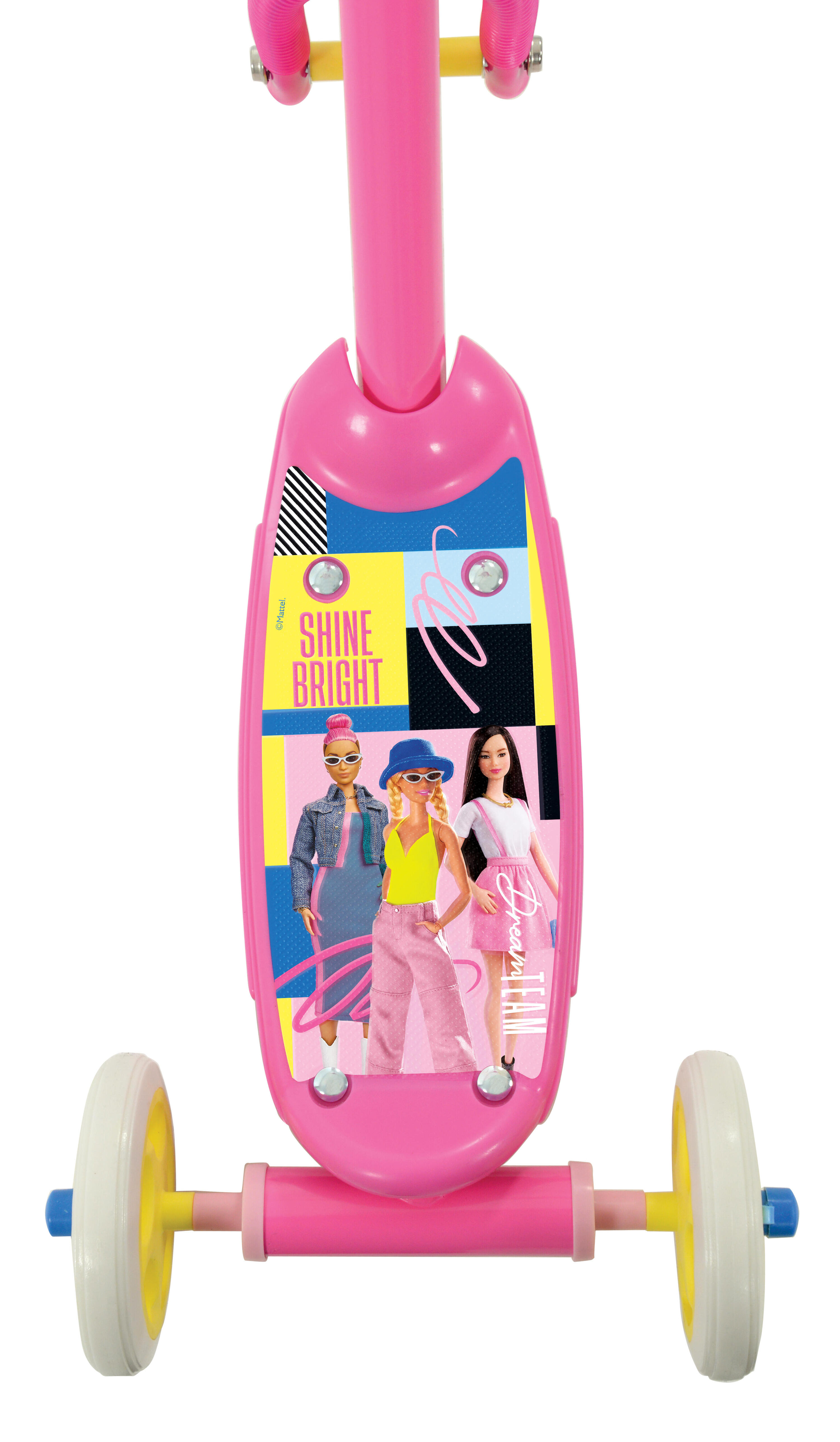 SCOOTER INFANTIL BARBIE 3 RODAS 3/5