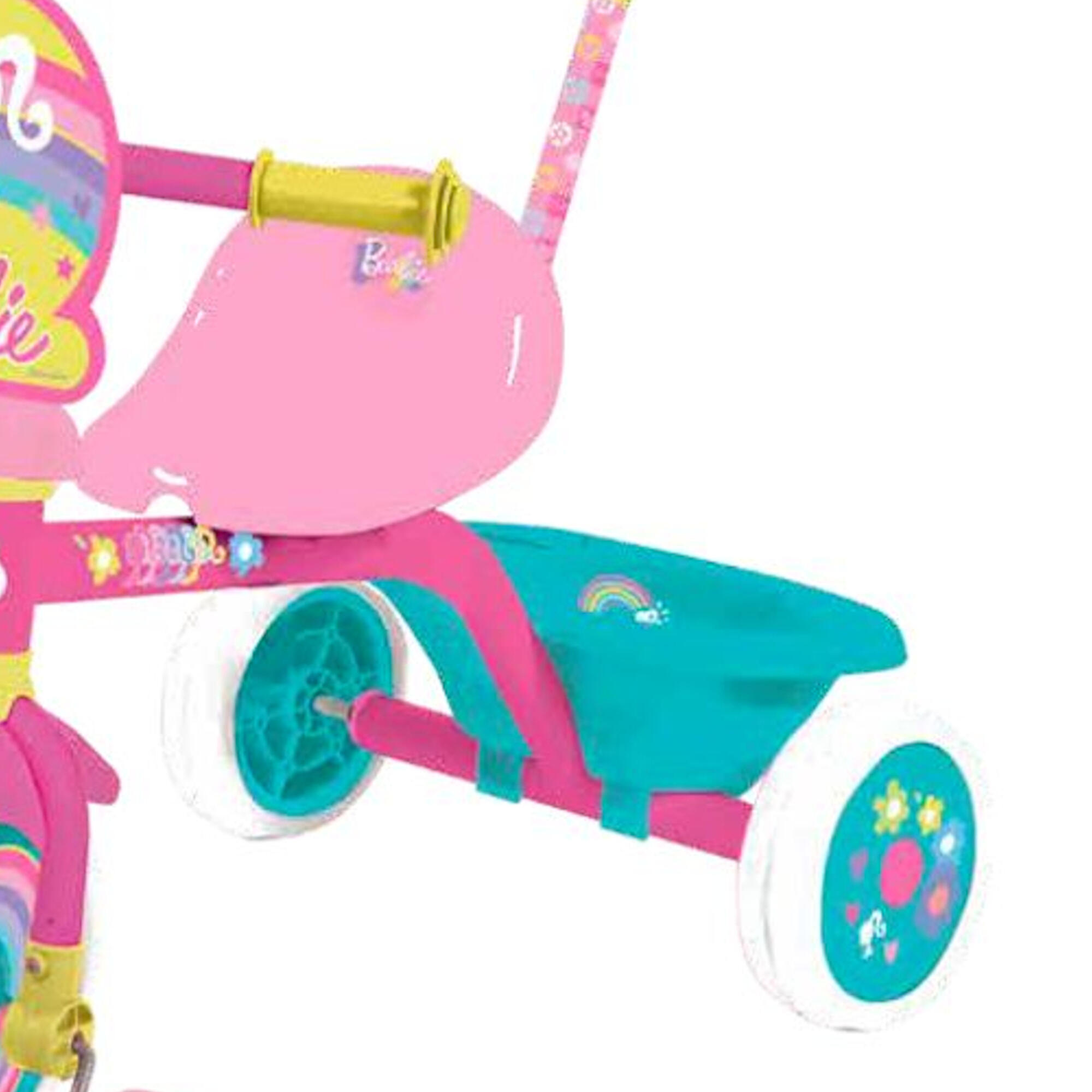 TRICICLO BARBIE COM PEDAIS 3/4