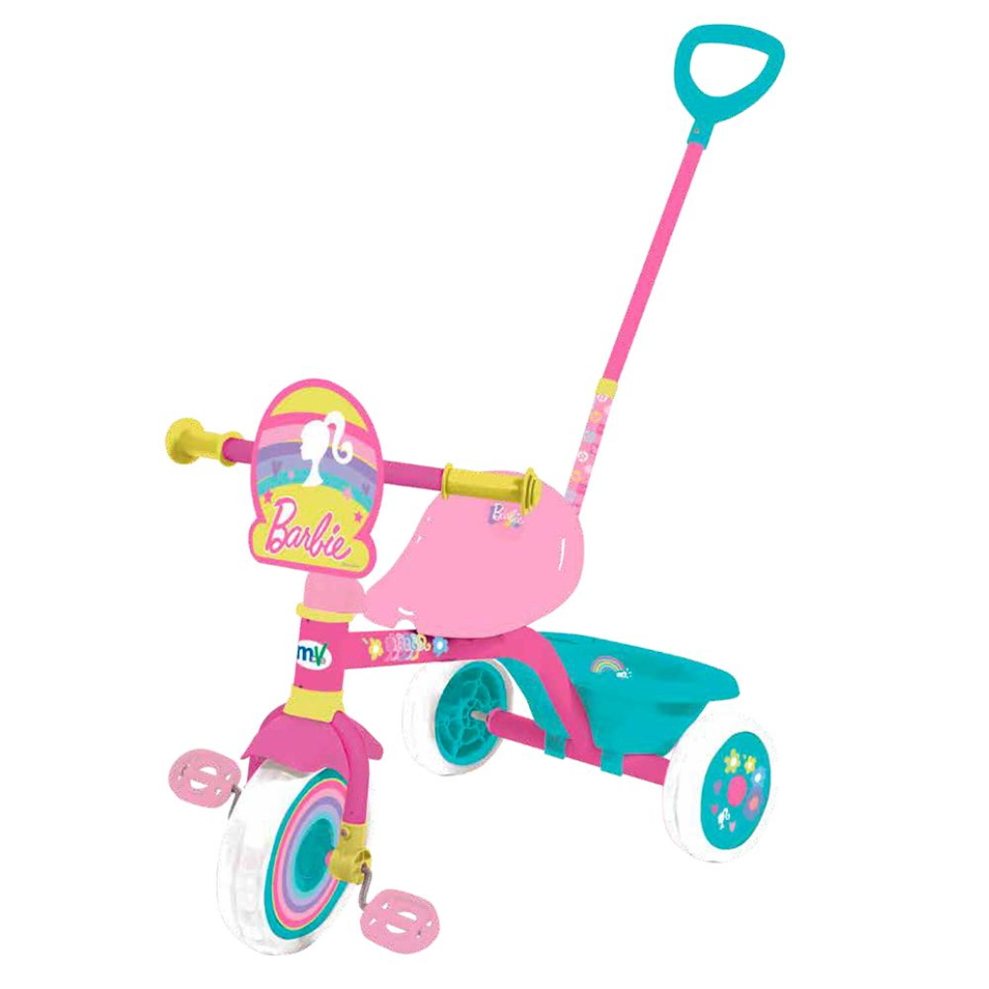 BARBIE TRICICLO BARBIE COM PEDAIS