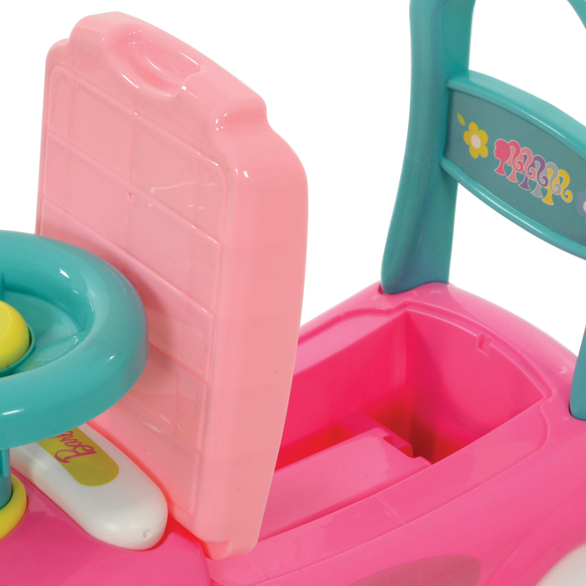COCHE CORREPASILLO BARBIE CON TELÉFONO 3/3