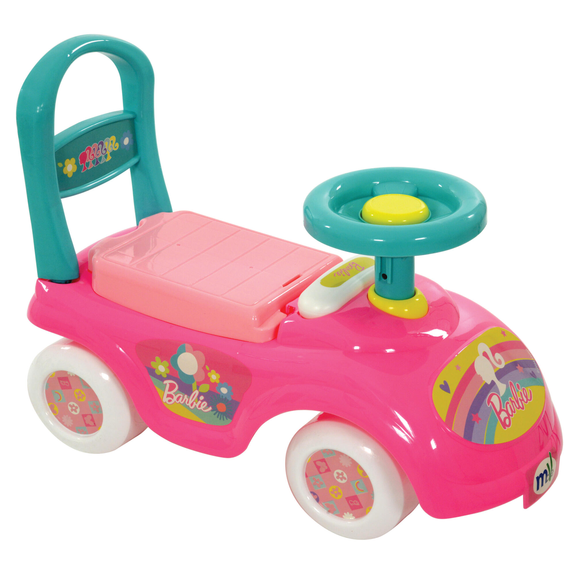COCHE CORREPASILLO BARBIE CON TELÉFONO 2/3