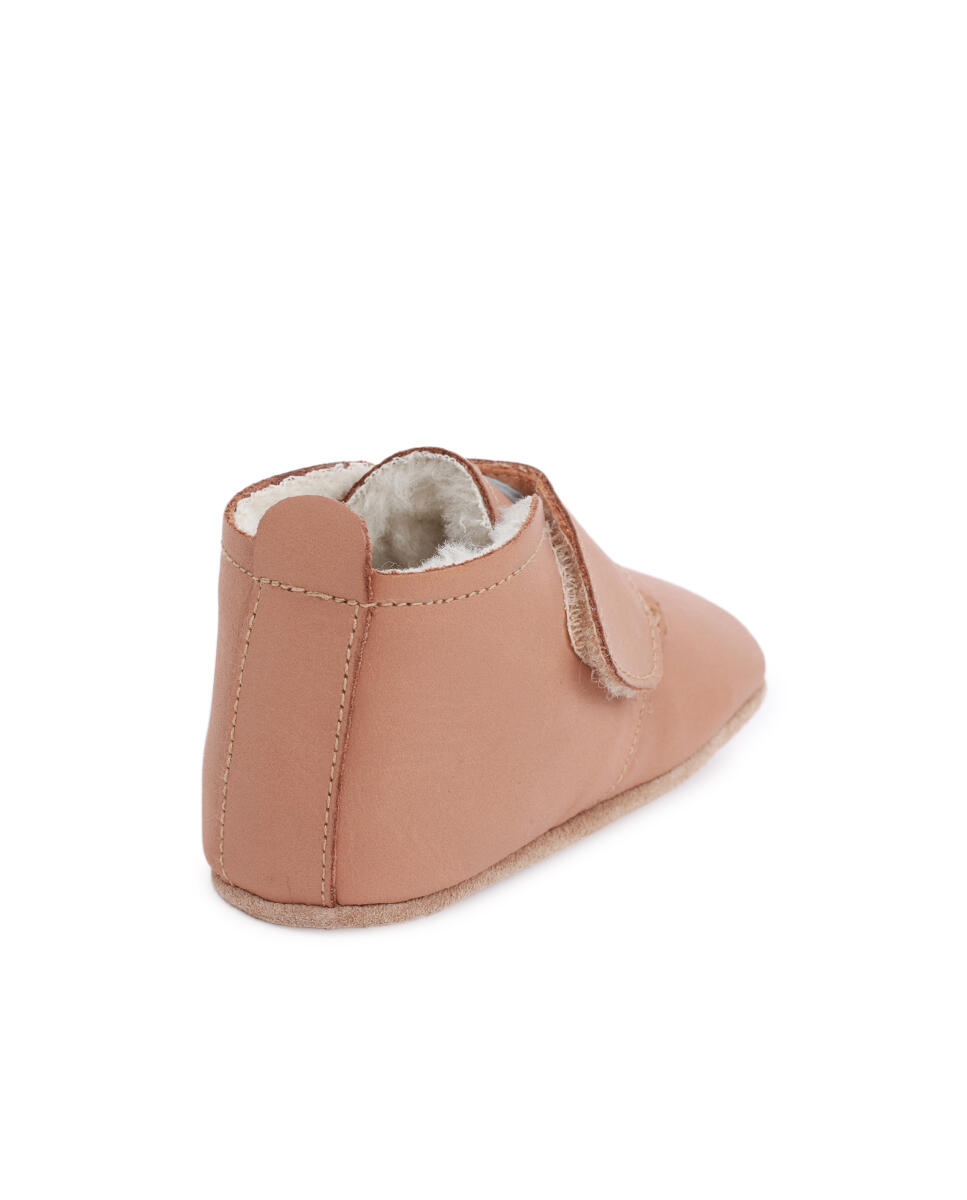 Bobux Soft Sole Desert Arctic - sapatos de couro para recém-nascidos 4/6