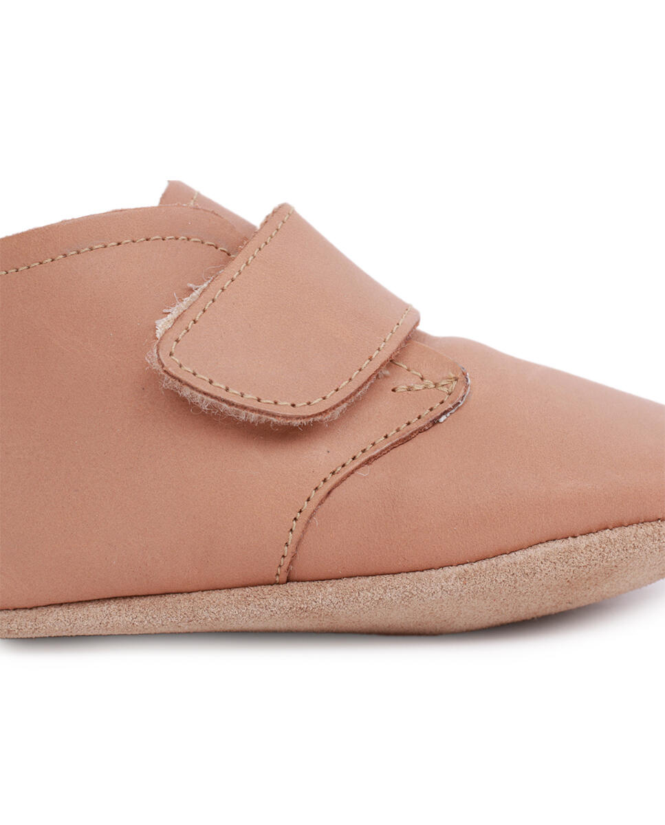 Bobux Soft Sole Desert Arctic - sapatos de couro para recém-nascidos 5/6