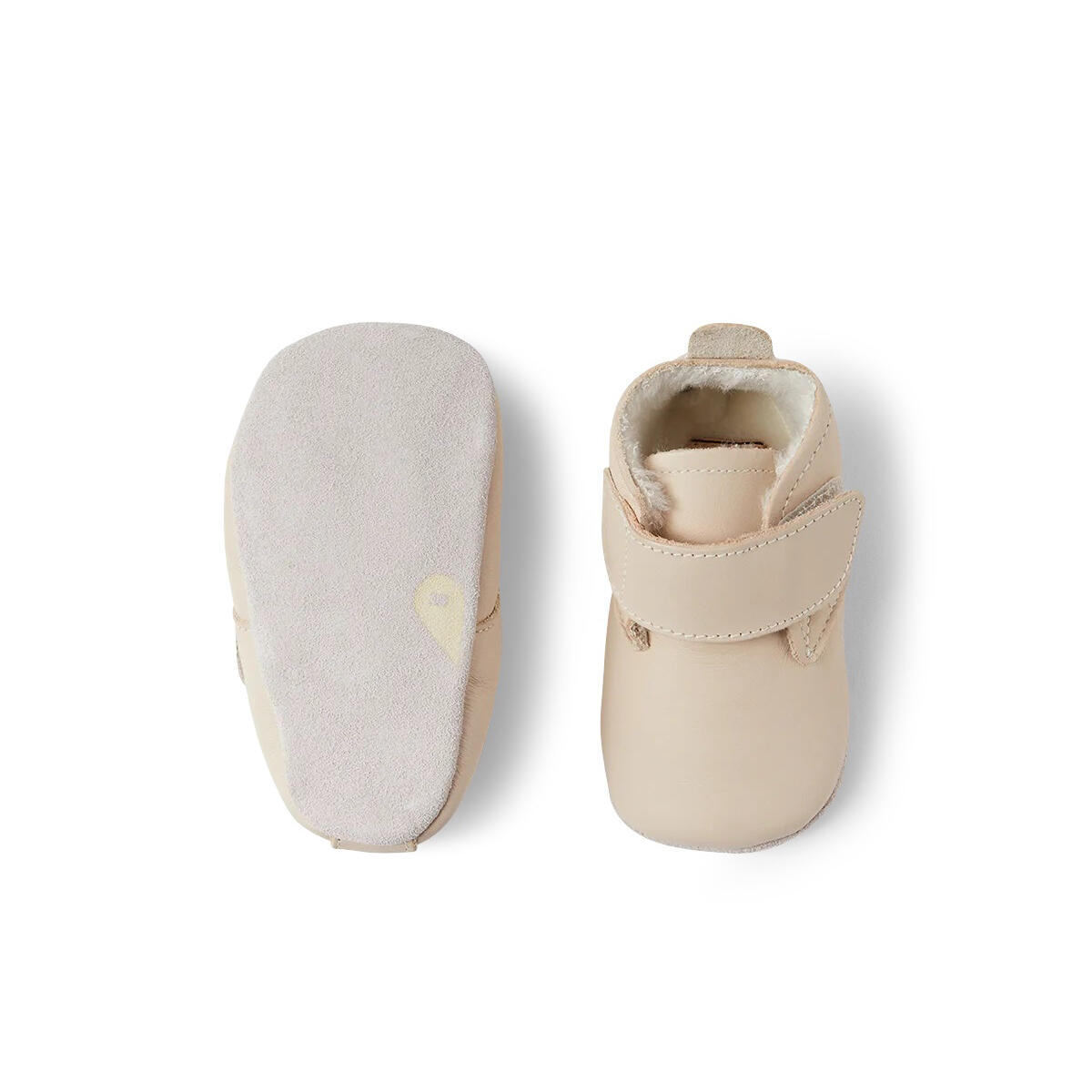 Bobux Soft Sole Desert Arctic - sapatos de couro para recém-nascidos 3/5