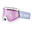 SNOWCATION C3 Unisex Skibril - Snowdrift/Pink Ionized