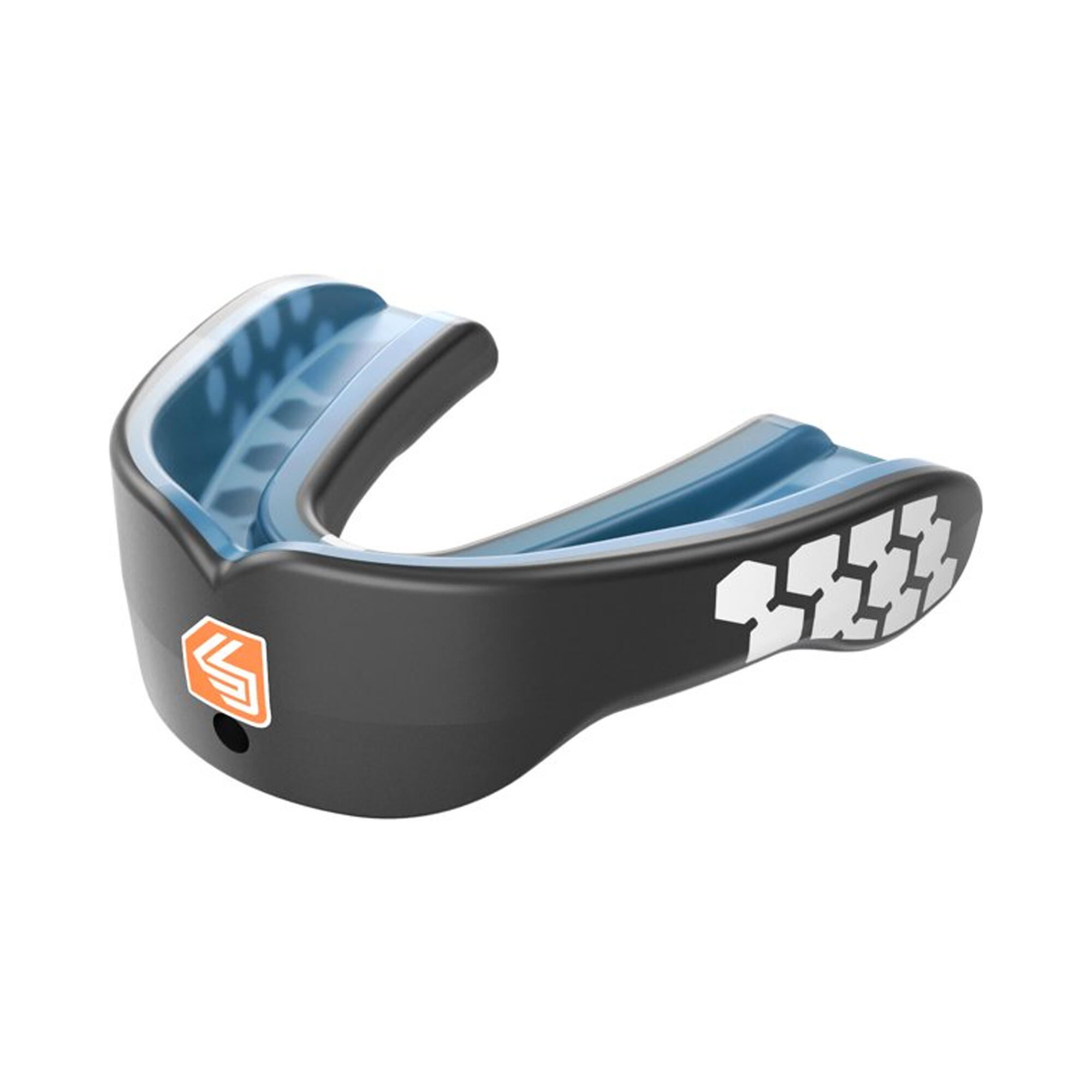SHOCK DOCTOR Unisex Adult Gel Max Power Mouthguard (Carbon/White)