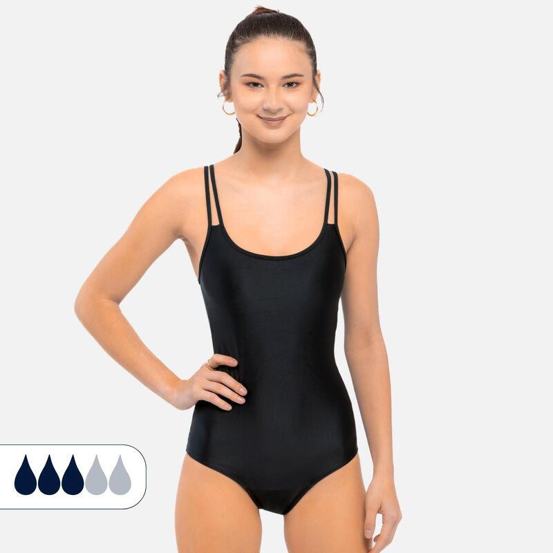 Maillot de bain Menstruel bretelles ajustables - Flux Moyen - Stella