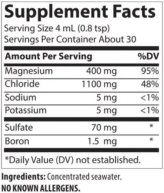 Trace Minerals Mega-Mag cseppek 400mg, 118ml 4/6