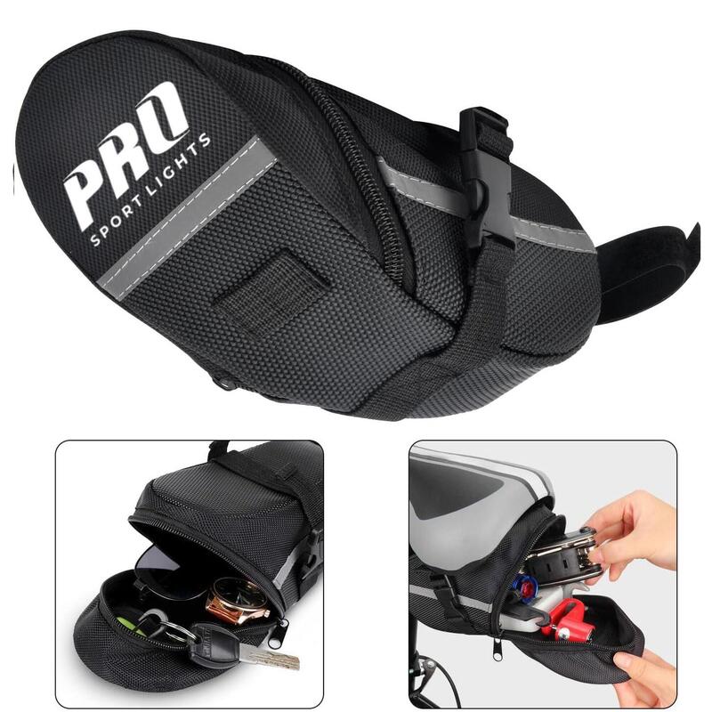 Geantă de șa Pro Sport Lights 1.2 Litri - Negru