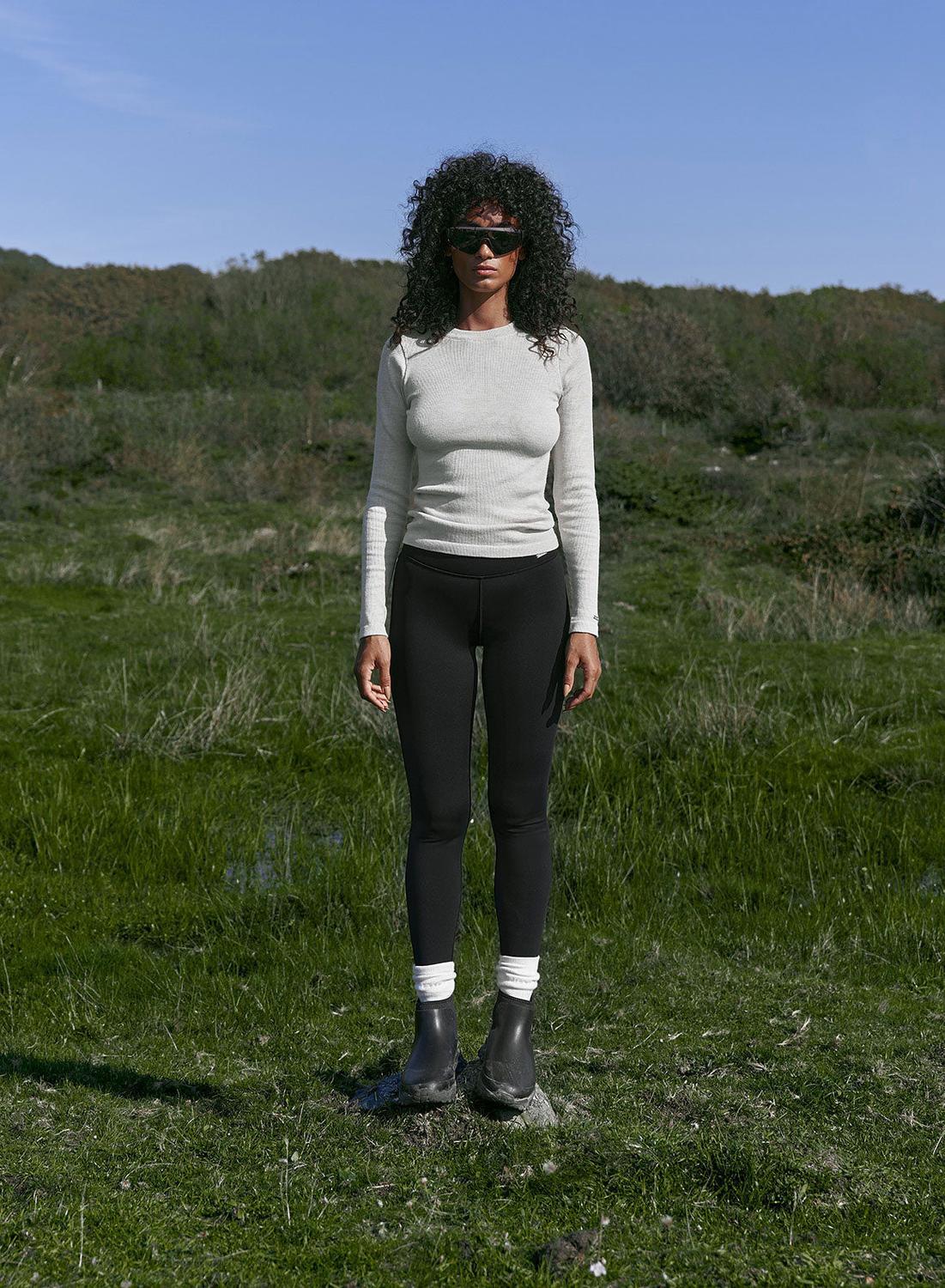 Damen Leggings Wärmend Schwarz 6/6
