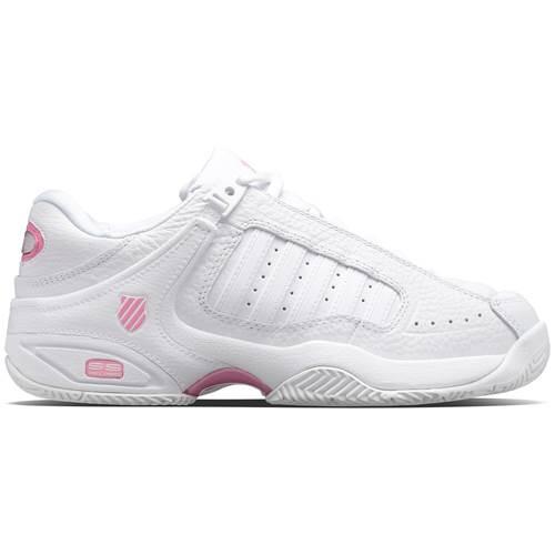 K-swiss Defier Rs 91033955 De Mulher Branco E Rosa 3/5