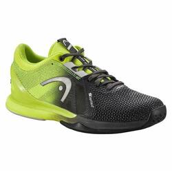 Chaussures Femme Head Sprint Pro 3 Sf 274081bkli Noir Et Vert Lime