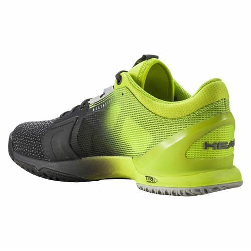 Sapatos De Mulher Head Sprint Pro 3 Sf 274081bkli Pretos E Verdes-lima 5/5