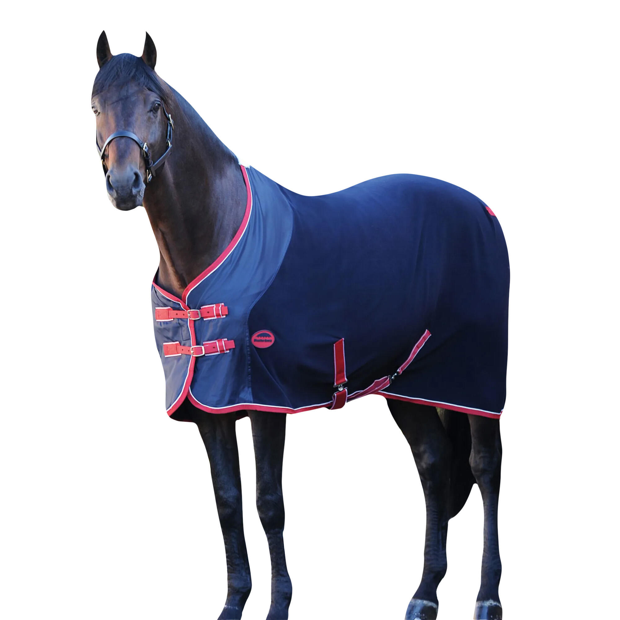 Coperta Leggera In Pile Per Cavalli Weatherbeeta Blu/Rosso/Bianco 2/5