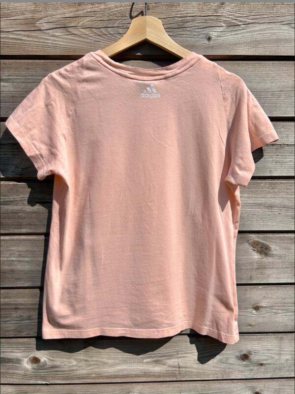 Tussen Particulieren - Adidas - Roze t-shirt - Maat L 4/5