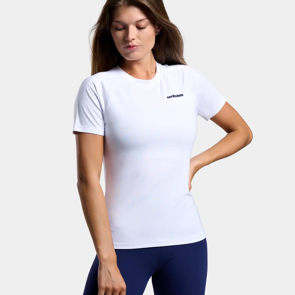 Women's Soft Tee Tennis/Padel White