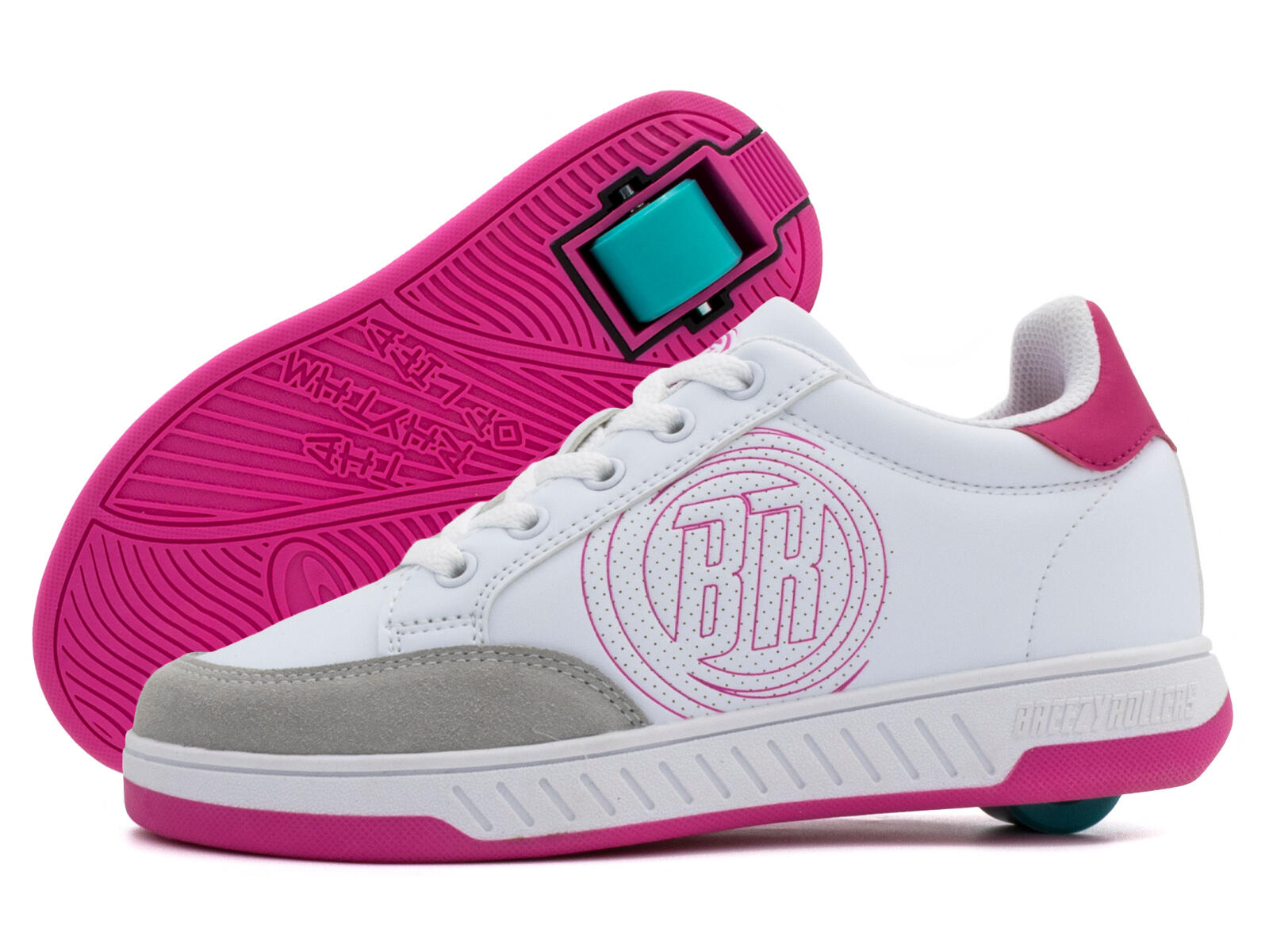 BREEZY ROLLERS Schuhe mit Rollen BREEZY ROLLERS 2241811 Girls weiss/pink