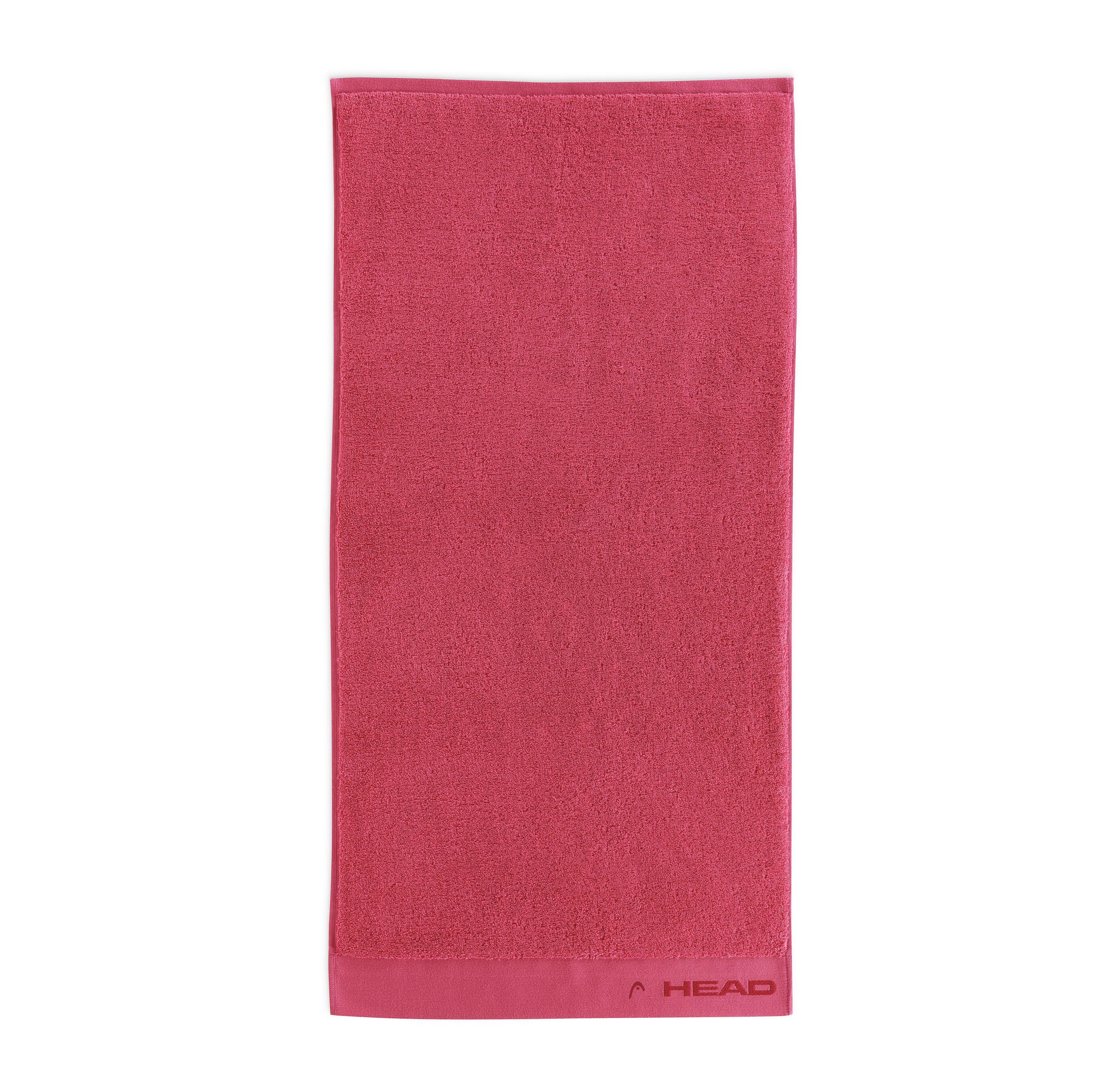 Ensemble de Serviettes 40x50cm et 50x100cm en Pur Coton 500g/m², Rose Fuchsia 3/3