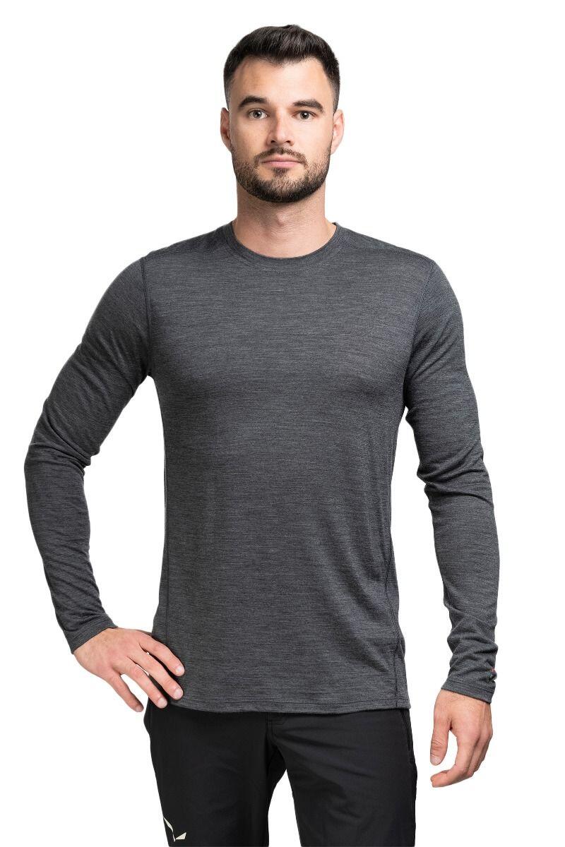SMARTWOOL Hemd Smartwool Classic All Season Merino Base Layer Long Sleeve Iron Heather