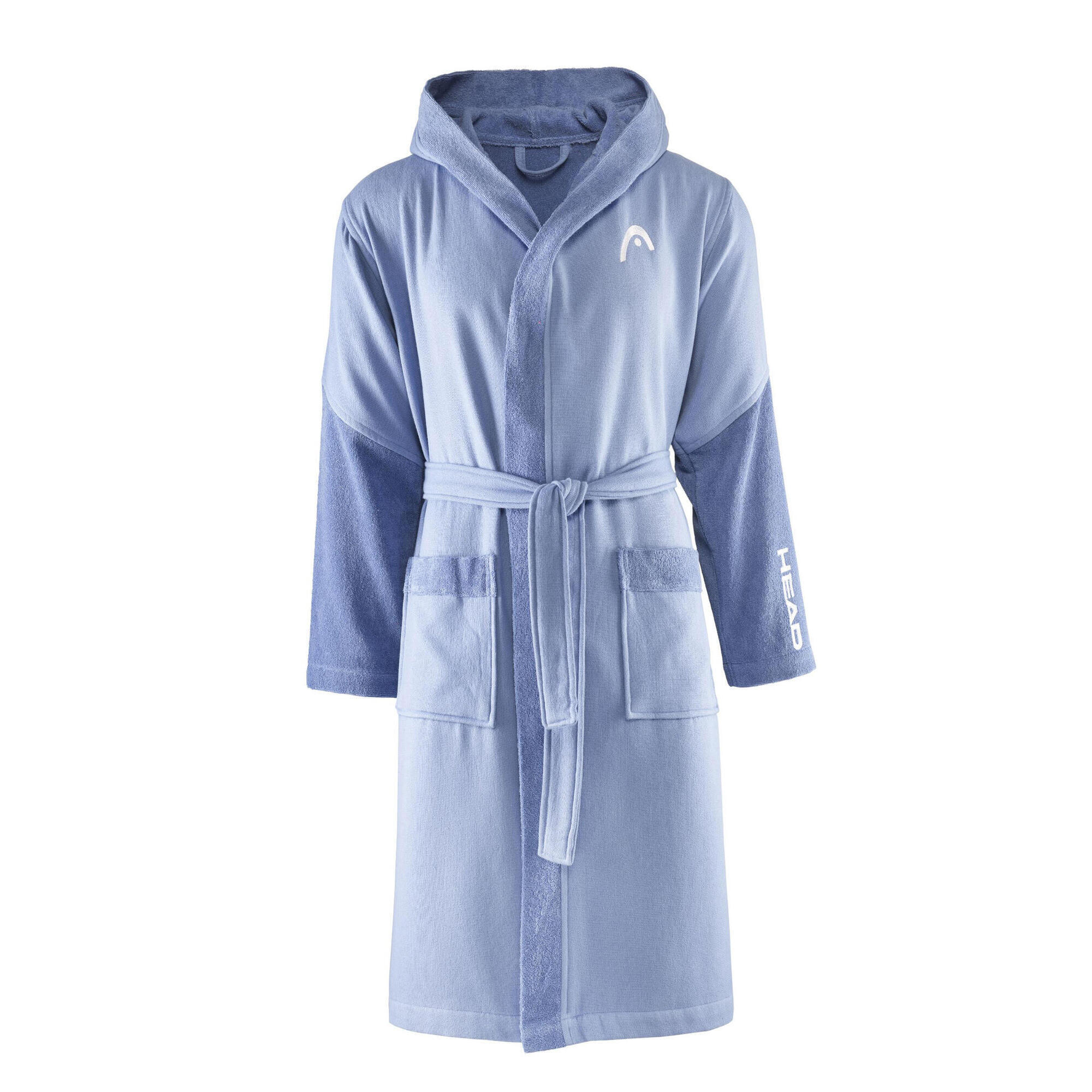 Head - Peignoir Unisexe Avec Capuche En Micro-éponge 270g/m² Midnight Blue - Peignoir De Bain - Bleu - Grand - Decathlon