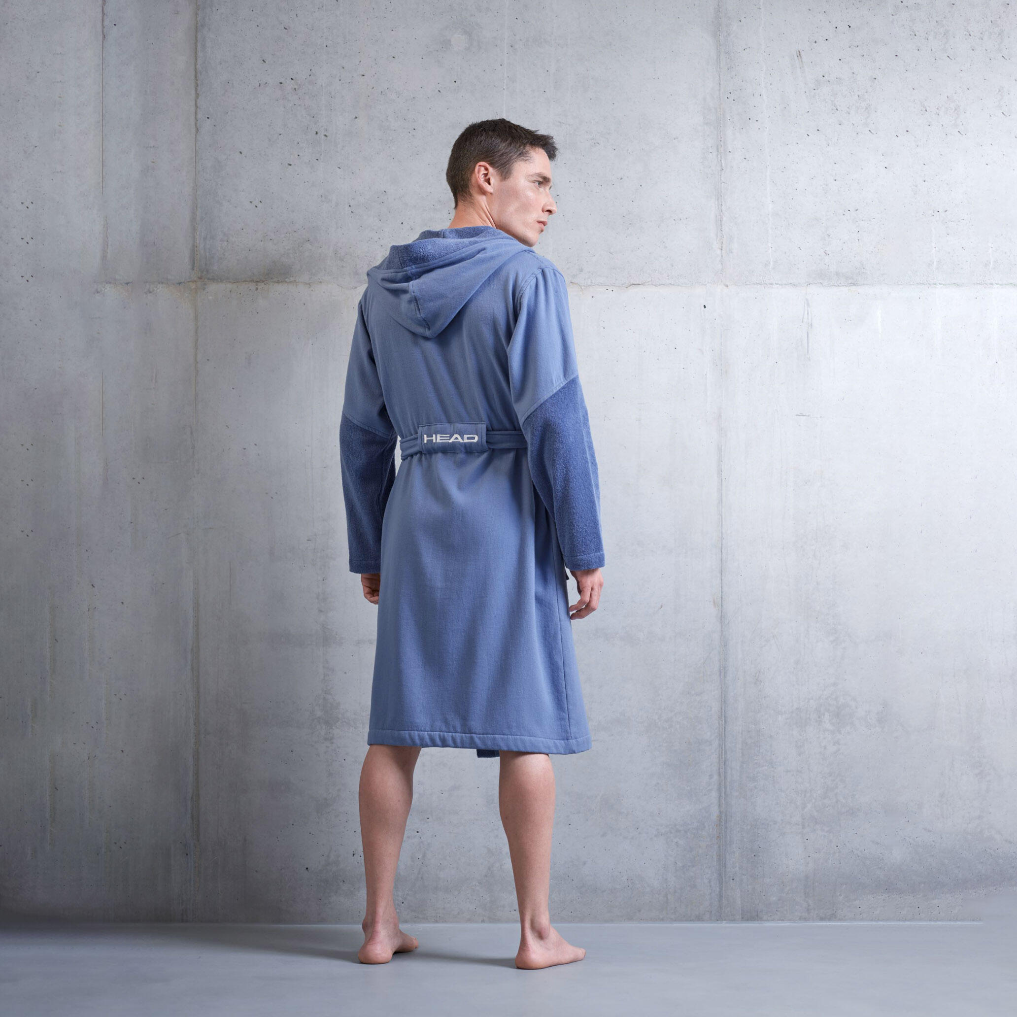 Robe Unissex com Capuz em Microfibra 270g/m² Midnight Blue 4/4