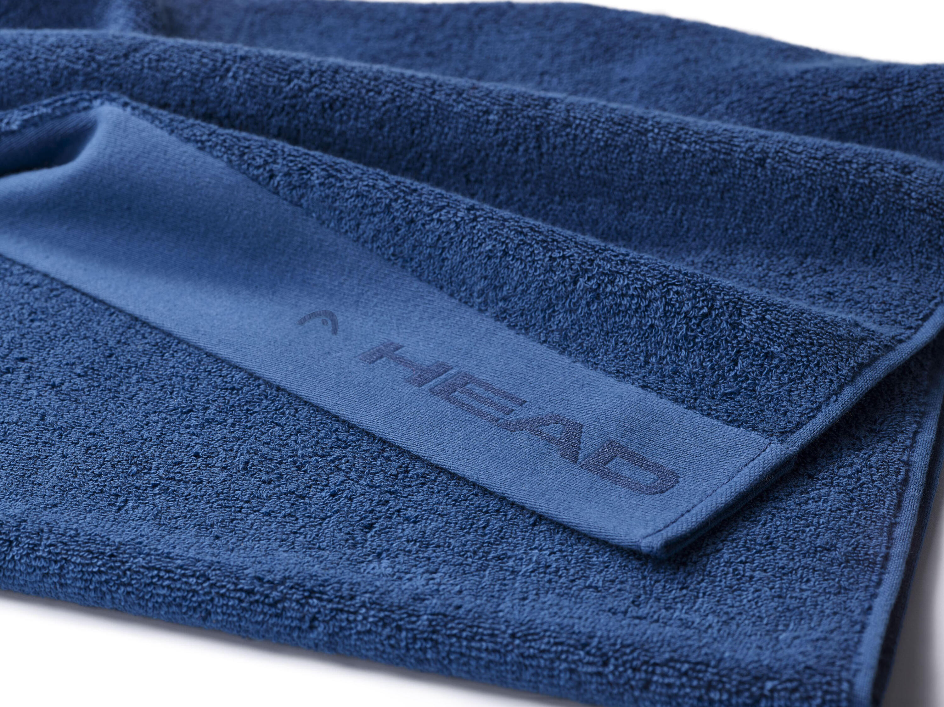 Conjunto de Toalhas em Puro Algodão 500g/m², azul marinho 2/3