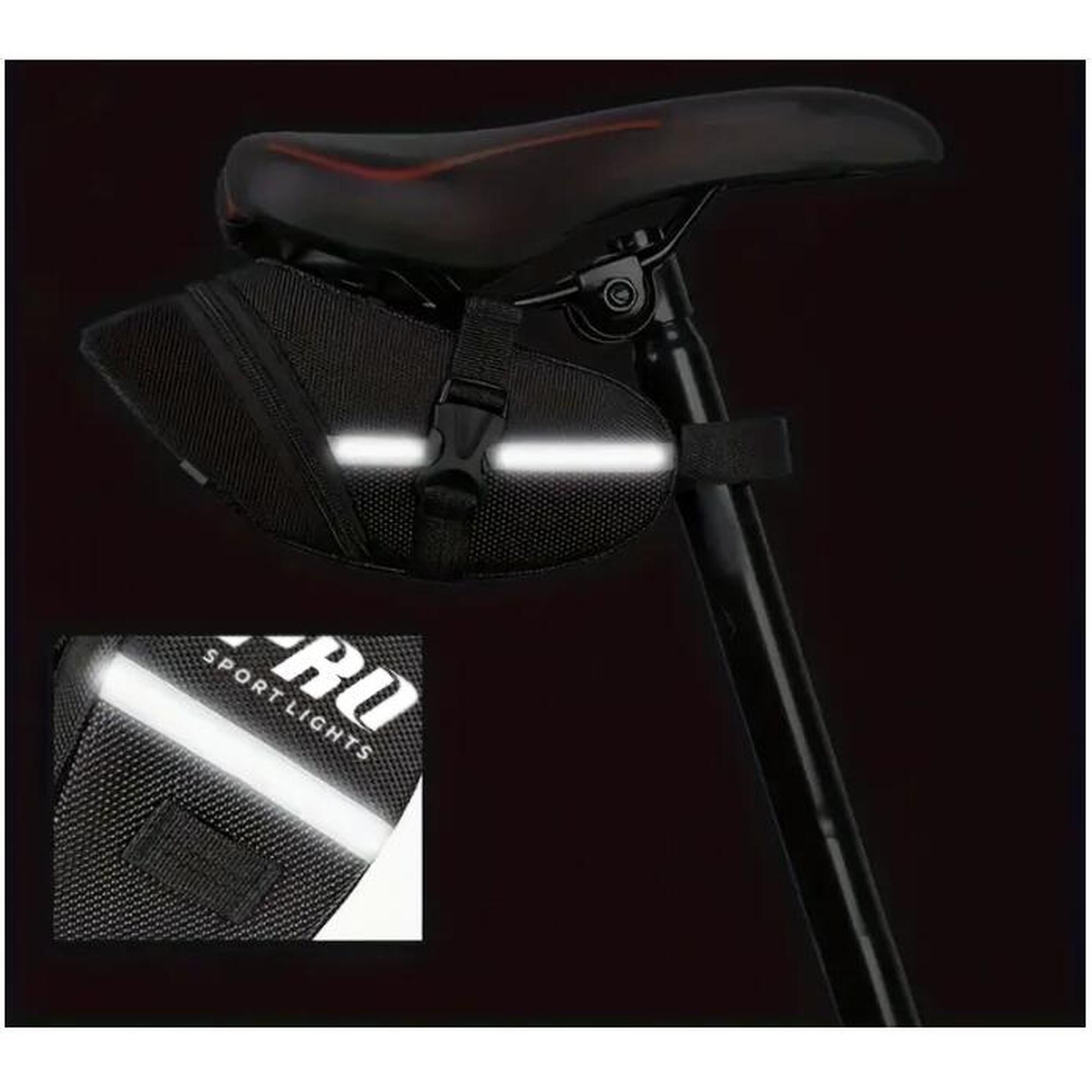 Geantă de șa Pro Sport Lights 1.2 Litri - Negru
