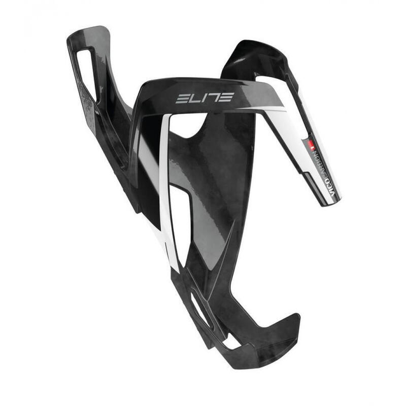 ELITE Porte-bidon Vico Carbon, noir/blanc