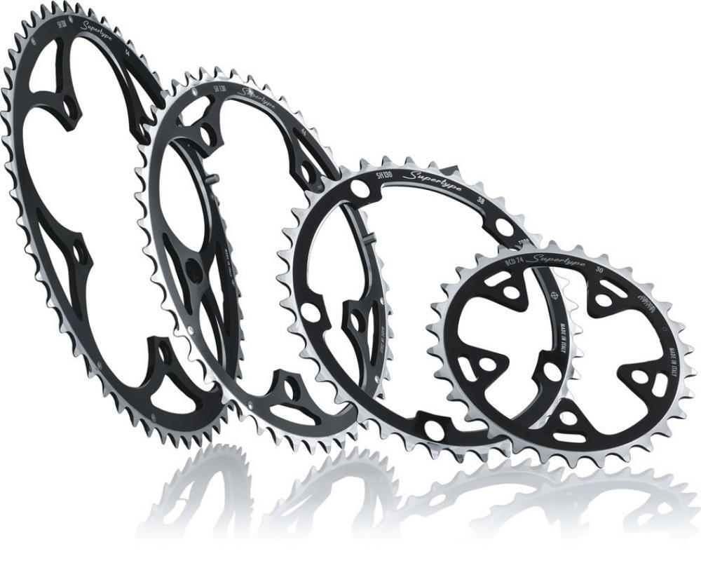 Miche Kettenblatt Supertype BCD 135CA außen 54Z schwarz 9/10-fach Campagnolo 2/3