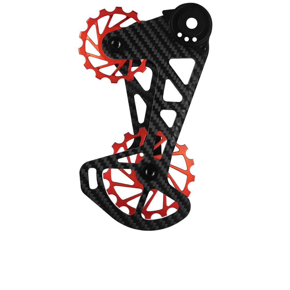 Novaride - Chape De Dérailleur Nova Ride Pour Sram Eagle Gx / X01 / Xx1 12s - Dérailleur - Rouge - Taille Unique - Decathlon