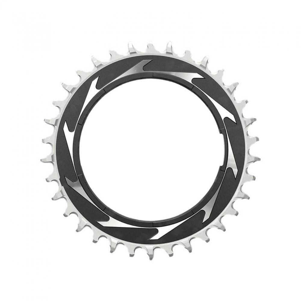 chainring xx sl eagle t-type 32z powermeter threaded 3mm offset black 2/3