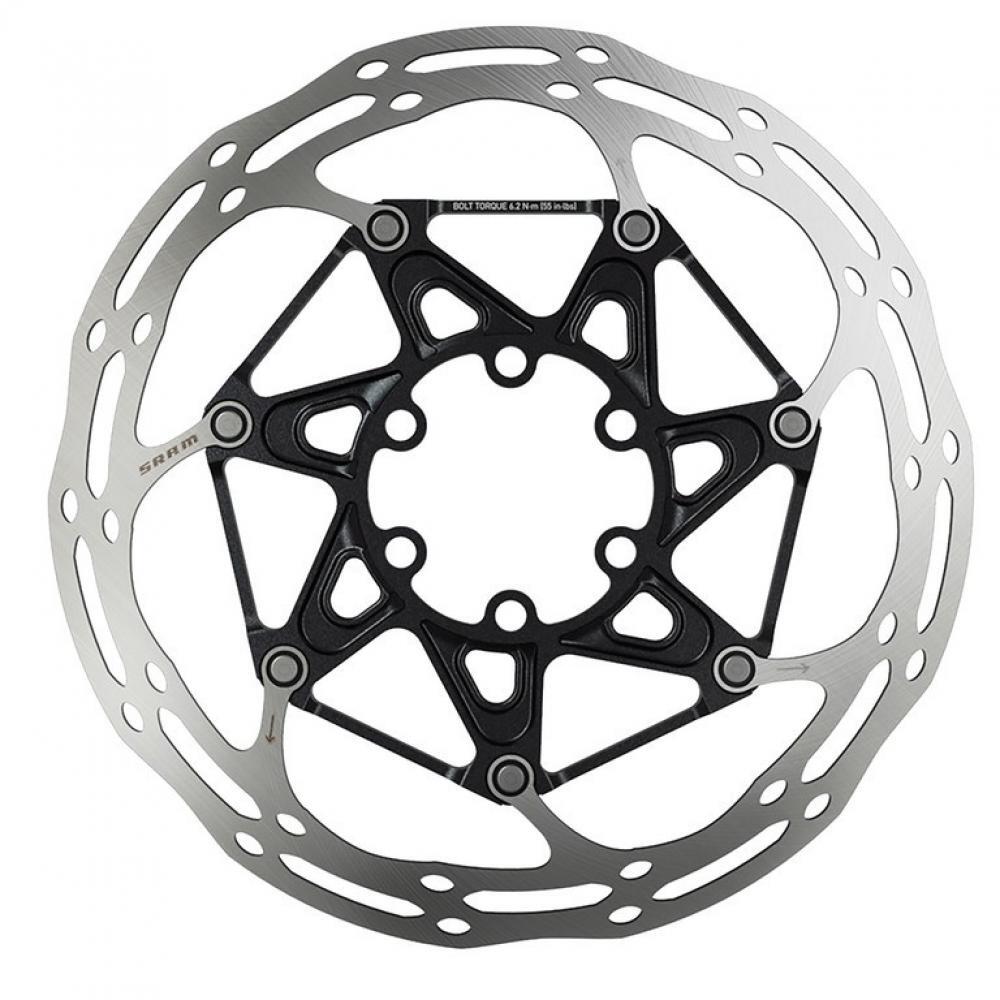 1895 CenterLine X two-piece 6-hole brake disc, stainless steel/aluminium 2/3