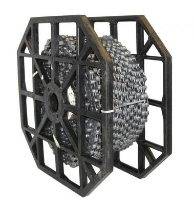 Kmc schakelketting x10 grijs 50 m rol 1\/2" x 11\/128" 5,88mm 10-voudig