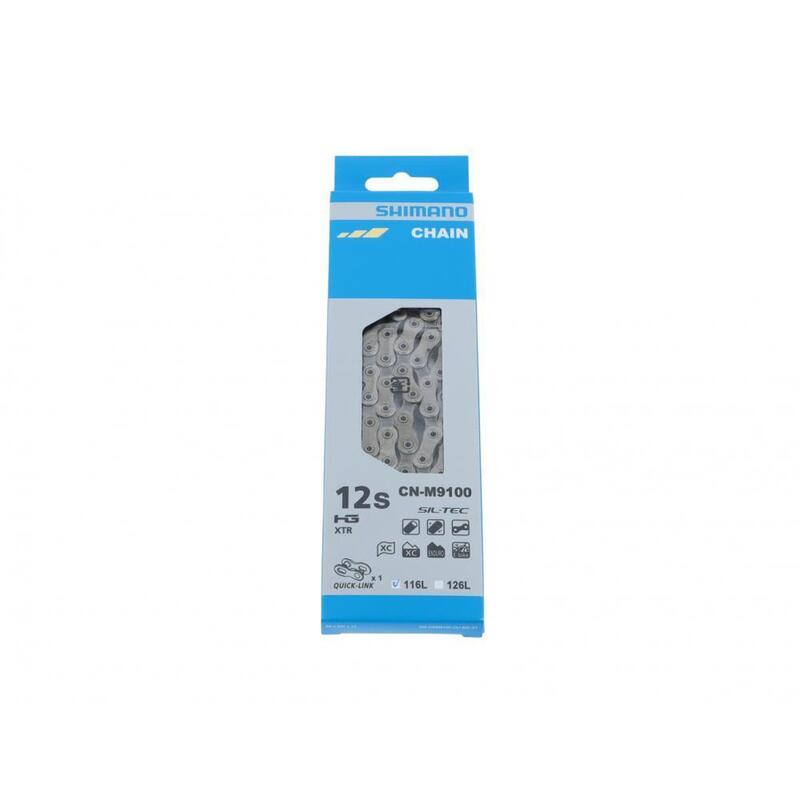 SHIMANO Chaîne XTR CN-M9100 12 vitesses 116L - CN-M9100