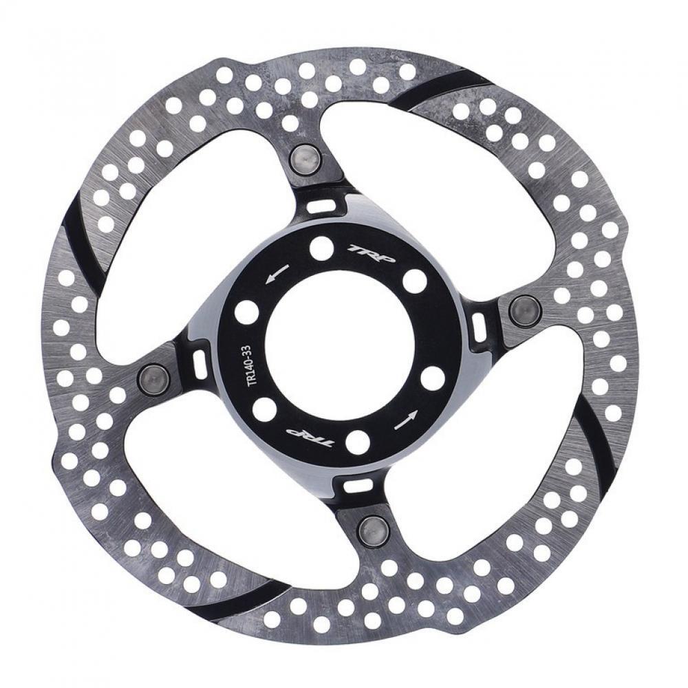 TRP Disc Brake Rotor TRP-33 2 Piece Slotted Stainless/Alloy 140mm 2/2