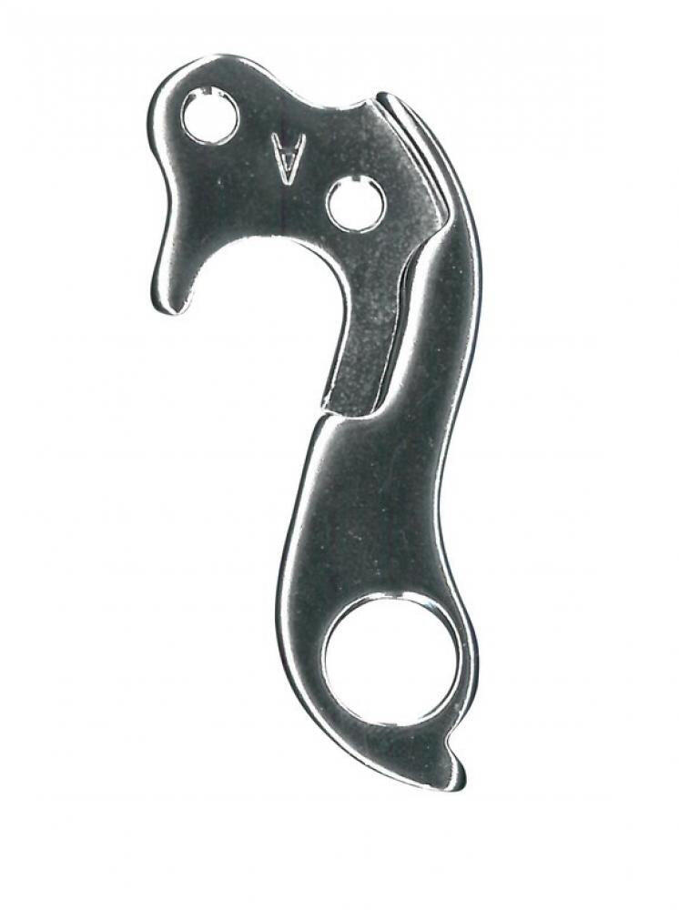 Patte de dérailleur arrière droite en aluminium XLC DO-A48 2/2