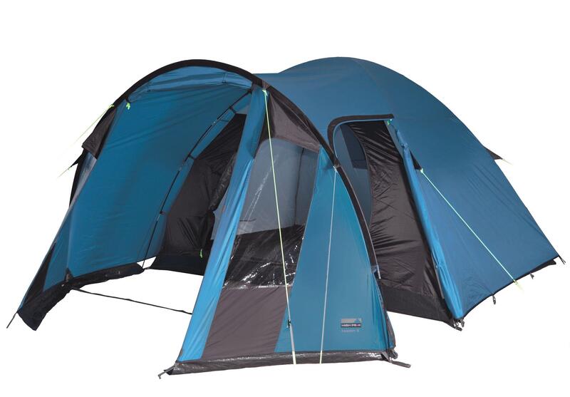 High Peak Tessin 4, impermeable, ventilación permanente