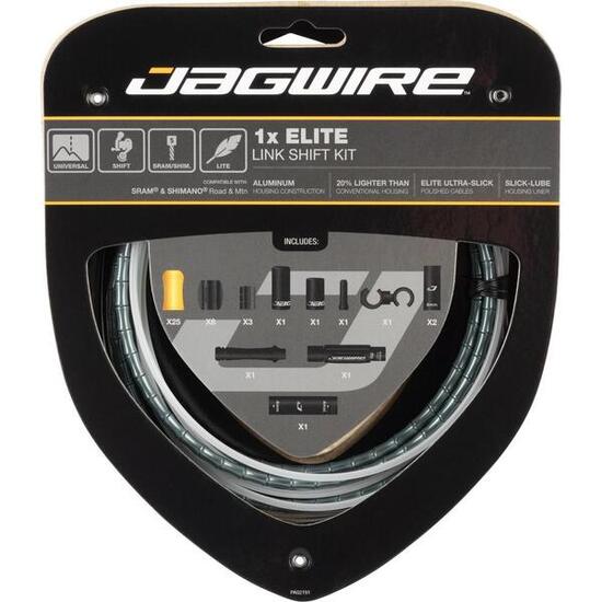 Kit de câbles de dérailleur Jagwire (1x Elite Link)