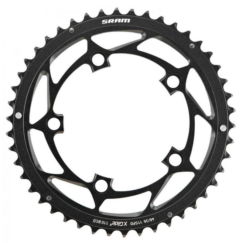 Tarcza Mechanizmu Korbowego Czerwona - 10 Biegów 34T
