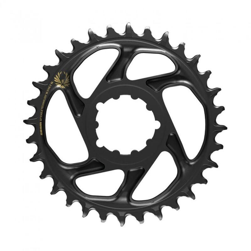 Sram Chainring X-sync 2 Sl Eagle Black-gold